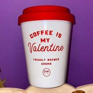 DW COFFEE IS MY VALENTINE CANDLE